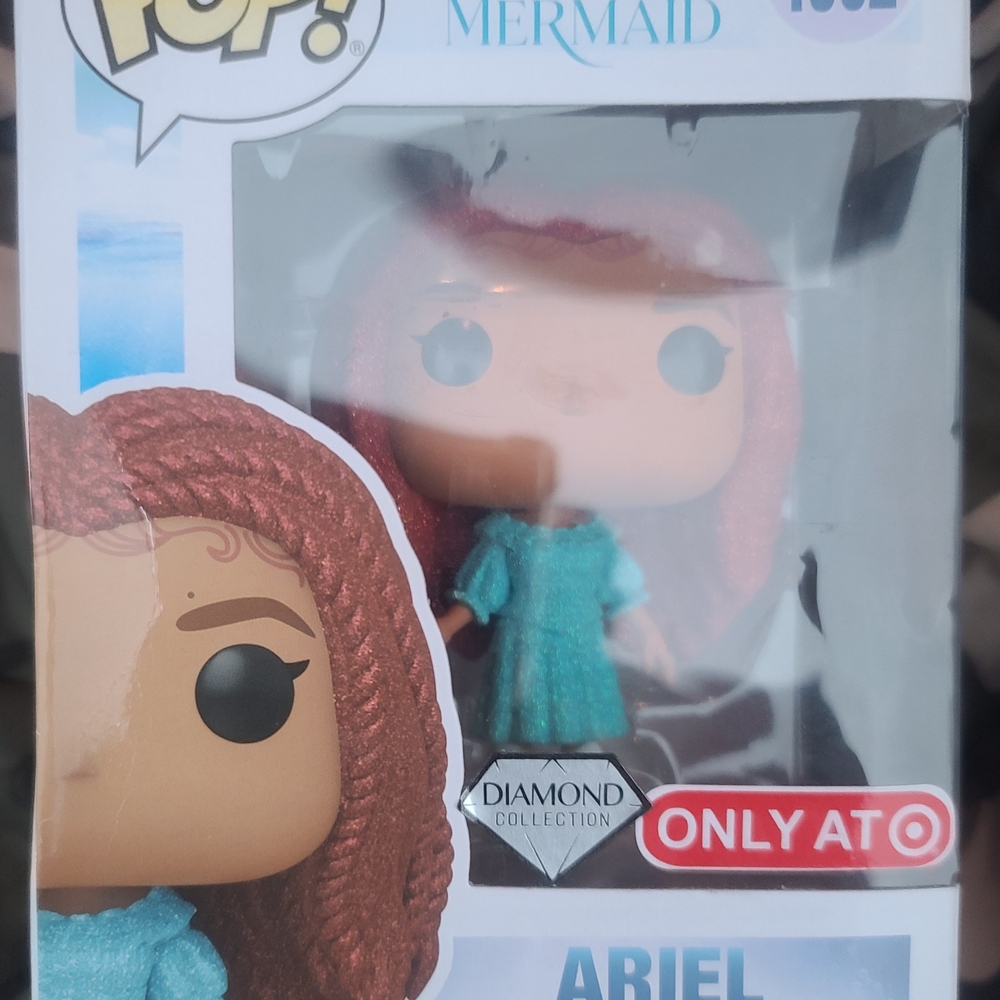 Funko Pop Ariel Diamond Collection Figure Target (Damaged Box)